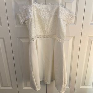 Francesca’s off the shoulder women’s dress size small